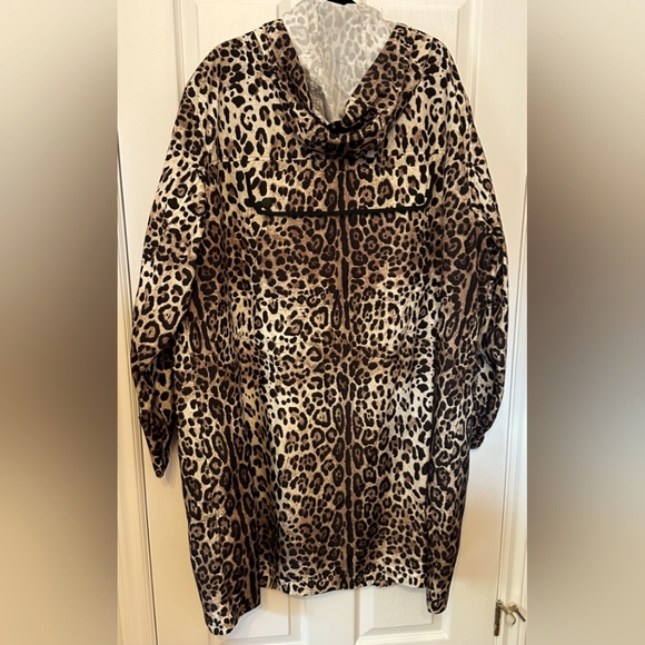 NWOT DOLCE & GABBANA Leopard Print Jacket - US 48, Tan/Black - Picture 4 of 10